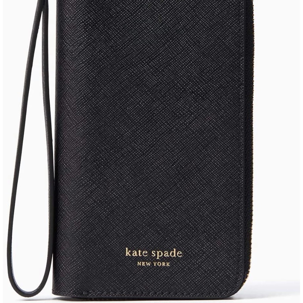 Kate spade Cameron zip leather wristlet for iPhone